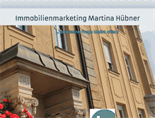 Tablet Screenshot of immobilien-forchheim.com